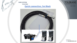 quick connection, 5m black