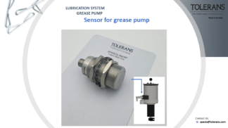 sensor for grease pump