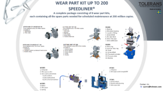 wear parts kit up to 200 million copies, speedliner®