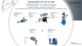 wear parts kit up to 100 million copies