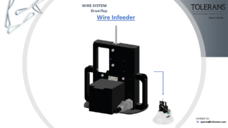 wire infeeder, drumtop