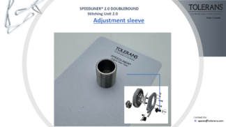 adjustment sleeve, stitching unit doubleround