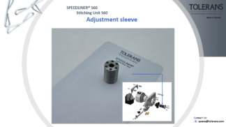 adjustment sleeve, stitching unit s60