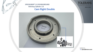 cam right, stitching cylinder doubleround