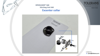 excenter collar, stitching unit s60