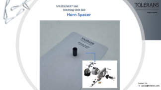 horn spacer, stitching unit s60