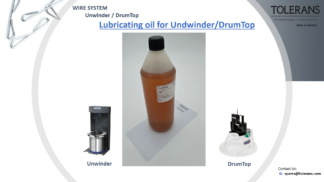 lubricating oil for undwinder drumtop