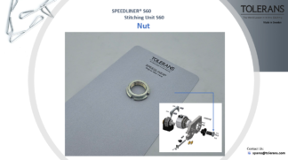 nut, stitching unit s60
