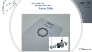 spacer outer, stitching cylinder s60