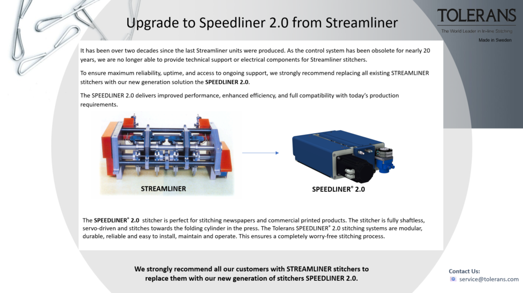 Upgrade upgrade to speedliner 2.0 from streamliner